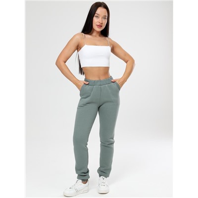 Плей - брюки утепленные темный ментол