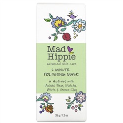 Mad Hippie Skin Care Products, 2-минутная шлифующая маска, 35 г (1,2 унции)