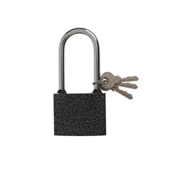 Замок навесной LOCKLAND, с влагозащитной длинной дужкой, 63 мм