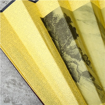 Веер 33 см бамбуковая основа / 622-10 /уп 5/400/