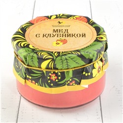 Крем-мёд с клубникой "Русский стиль" 230 гр.