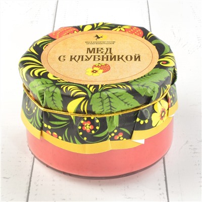 Крем-мёд с клубникой "Русский стиль" 230 гр.