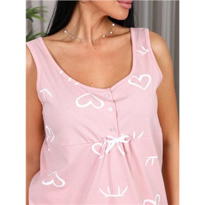 Пижама "Алена" (Сердечки)