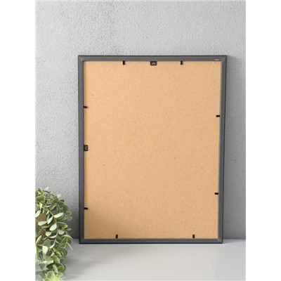 Фоторамка для фото 30×40 см Oframe, пластик, чёрный, (пластиковый экран)