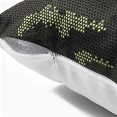 Подушка декоративная «Этель. Защитник и опора», 40×40 см, велюр