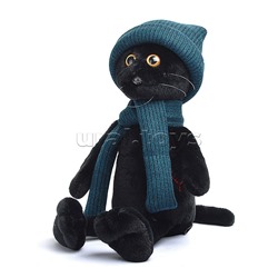 Кот Фикс в шапке с вышивкой В27