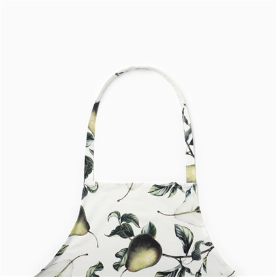 Кухонный набор «Этель. Груши»: полотенце 40×73 см, прихватка 19×19 см, фартук 60×65 см