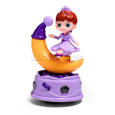 Интерактивная игрушка "Девочка на месяце" в коробке