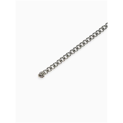 Цепочка железная без карабина на бобине, 0.4×0.4×0.11 см, L=10 м, цвет серебро