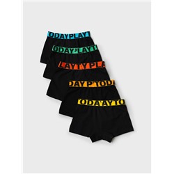 Трусы трикотажные для мальчиков - боксеры, 5 шт в комплекте