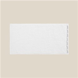 Полотенце махровое SL HOME: Floral "Блан де Блан" 90х150 см, 100% хлопок, 550 г/м2