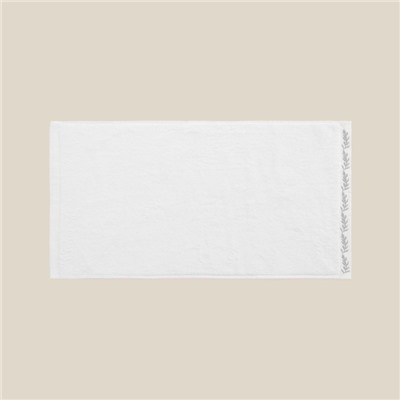 Полотенце махровое SL HOME: Floral "Блан де Блан" 90х150 см, 100% хлопок, 550 г/м2