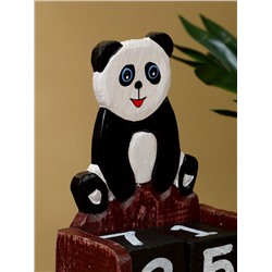 Календарь настольный «Панда», 11×5×14 см, дерево