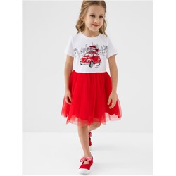 Платье трикотажное для девочек