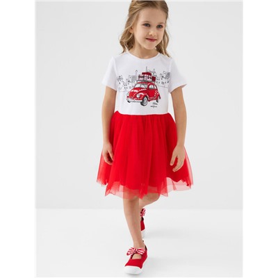 Платье трикотажное для девочек