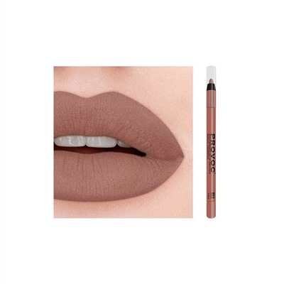 Provoc 555 Подводка гелевая в карандаше для губ / Gel Lip Liner Zealess №803, кофейно-бежевый нюд, 1,4 г 14320