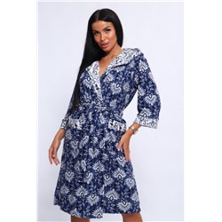 Халат 209 синий_цветы (Синий_цветы)