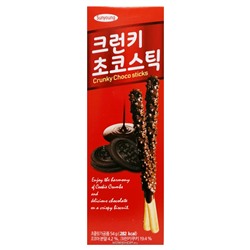 Соломка в шоколаде Хрустящая Crunky Sunyoung (3 шт.), Корея, 54 г Акция
