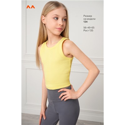 Майка-топ в рубчик для девочки Happyfox