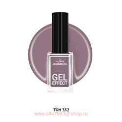 JEANMISHEL Лак Nude collection с эффектом геля тон 382 лавандовый тауп 12мл