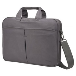 Сумка для ноутбука 15,6" Continent CC-012 GB полиэстер, нейлон, серый, 420х200х50мм (323598)