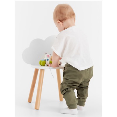 Брюки Крошка Я, рост 74-80 см, зелёные