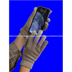 Перчатки женские шерстяные сенсорные арт. 7076 (5035)