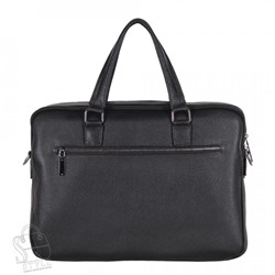 Портфель мужской кожаный 66275H black Heanbag