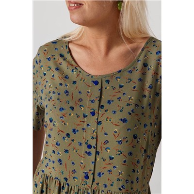 Платье  5994/45/Оливковый