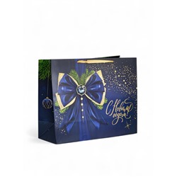 Пакет подарочный ламинированный «Синий», XL 49 × 40 × 19 см