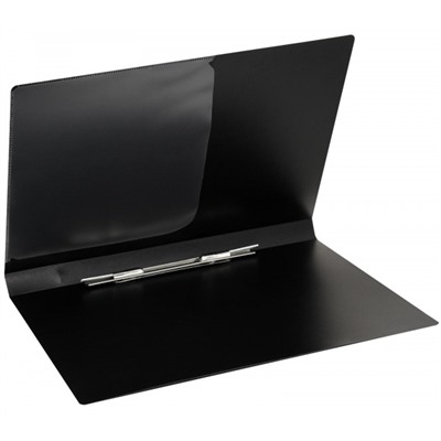 Папка скоросшиватель пластиковая с карманом черная 0,5мм NC4455Bk inФОРМАТ