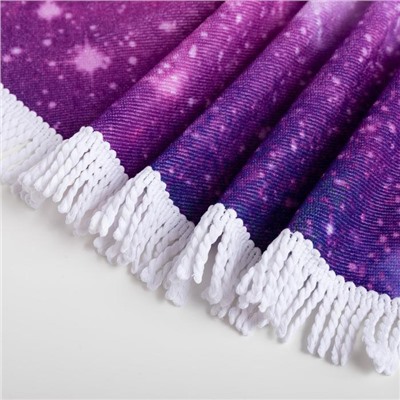 Полотенце пляжное Этель «Космос», d=150 см