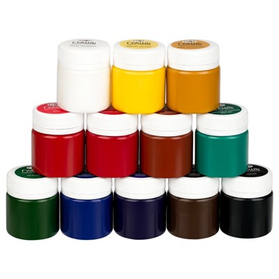 Гуашь 12цв 40мл "Студия" художественная 221029 Гамма