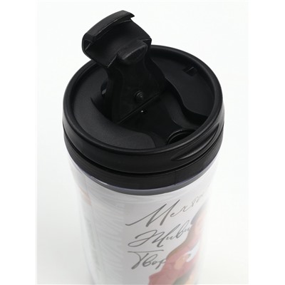 Чай подарочный «Мечтай, живи, твори» с ванилью и карамелью в термостакане 250 мл., 20 г МИКС