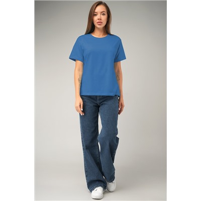 Женская базовая хлопковая футболка Happyfox