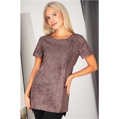 Женская удлиненная футболка с разрезами Happyfox