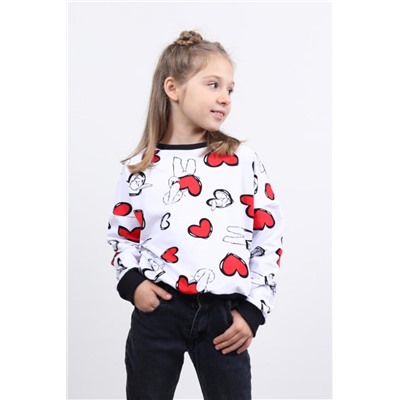 Толстовка 15406 детская (Белый)