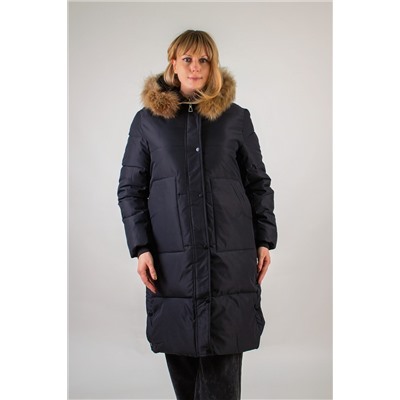 Парка с капюшоном натуральный мех арт. 623 НАТАЛИ, 1199650
