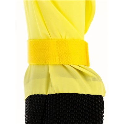 Ботинки - чулки для собак, размер S, длина лап 30-35, ДС 16-22, ОШ 12-40 см, жёлтые