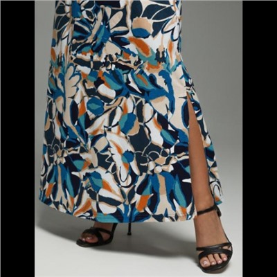 Платье Новелла (Синие цветы)