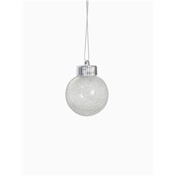 Ёлочные игрушки «Калейдоскоп», шары новогодние, d=6 см, набор 12 шт., МИКС