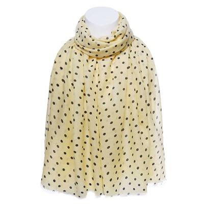 Палантин B931 Горох