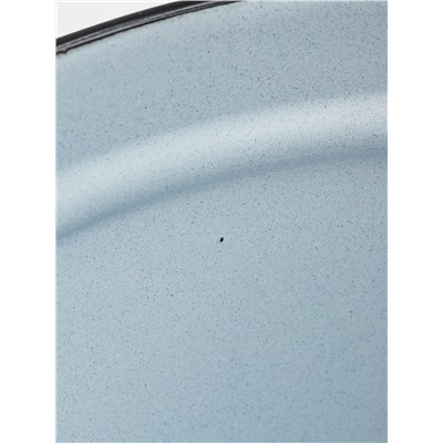 УЦЕНКА Кастрюля эмалированная, 8 л, d=26.4 см, с крышкой, цилиндрическая, без декора, белая