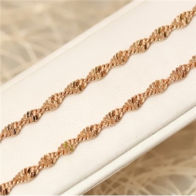 Цепочка позолота Н01-2424 длина 55 см.