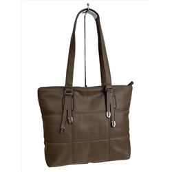 Женская сумка из искусственной кожи, цвет хаки