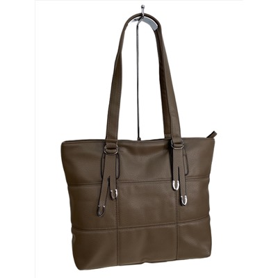 Женская сумка из искусственной кожи, цвет хаки