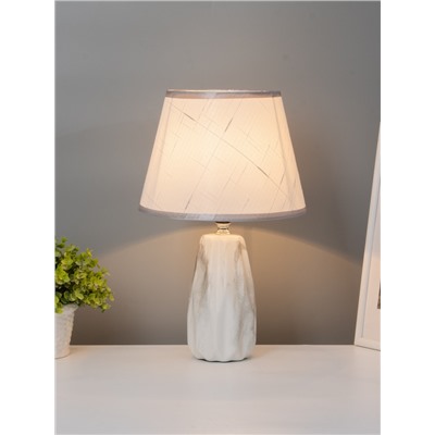 УЦЕНКА Настольная лампа «Донра» Е27 40 Вт серый 22×22×35 см RISALUX