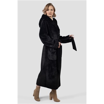 02-3258 Пальто женское утепленное (пояс)