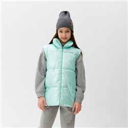 Жилет детский MINAKU, зелёный, рост 122 см