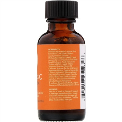 Pure Body Naturals, Brilliance C, сыворотка для лица, 30 мл (1 жидк. унция)